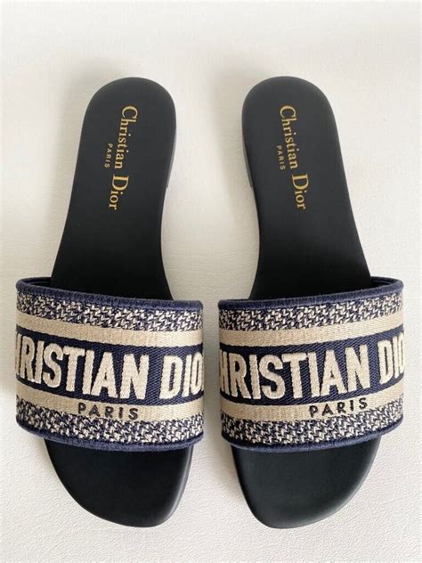 christian dior slides|christian dior slides price.